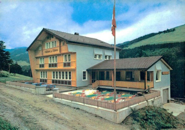 Weissbad, Gasthaus Lehmen Vorderseite