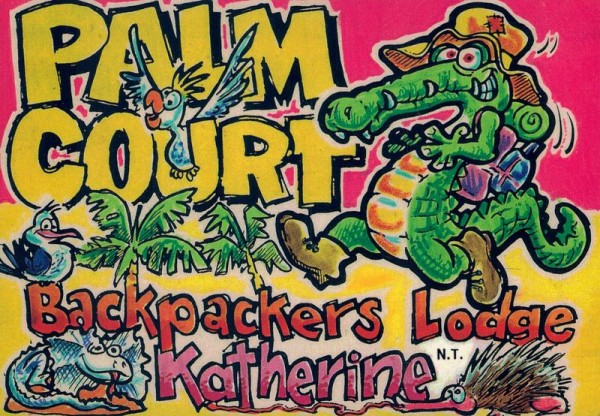 Palm Court Backpackers Lodge, Katherine N.T. Vorderseite