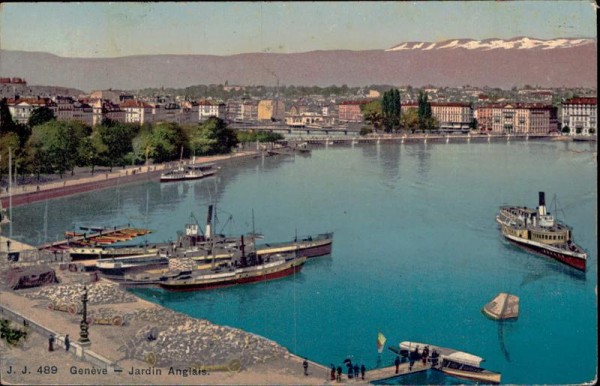 Genève - Jardin Anglais Vorderseite