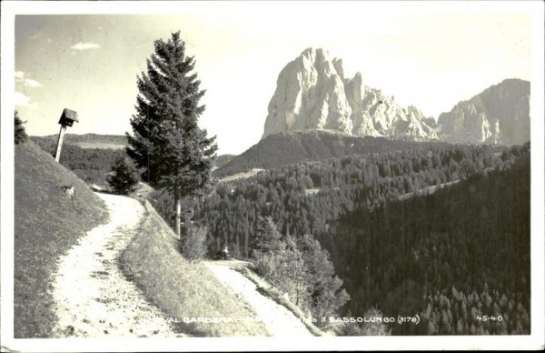 Sassolungo (3181 m) Vorderseite