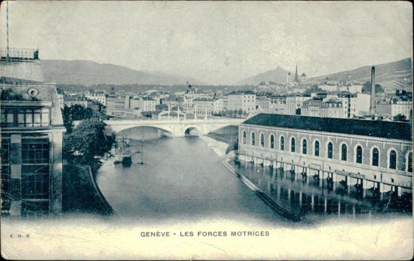Genève -Les Forces Motrices Vorderseite
