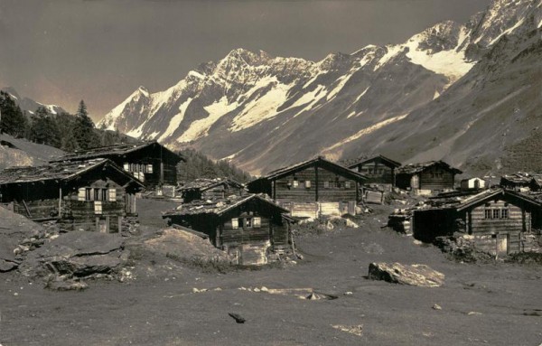 Fafleralp in Lötschen Vorderseite