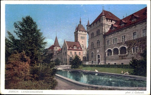 Zürich. Landesmuseum Vorderseite