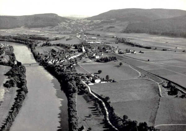 Kaiserstuhl-Weiach AG, Flugaufnahme Vorderseite