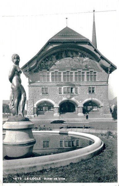 Le Locle, Hotel de Ville Vorderseite