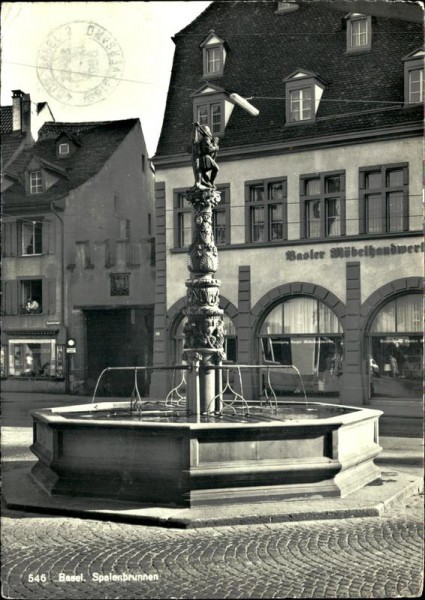 Basel/Spalenbrunnen Vorderseite