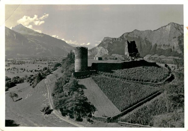 Bad ragaz, Ruine Freudenberg Vorderseite