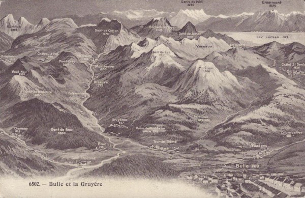 Bulle et la Gruyère