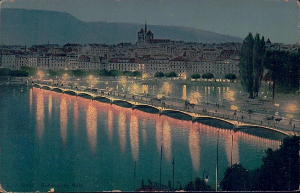 Genève de Nuit. Vorderseite