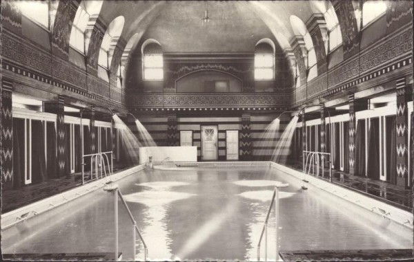 Thermal-Schwimmbad, Bad Ragaz Vorderseite