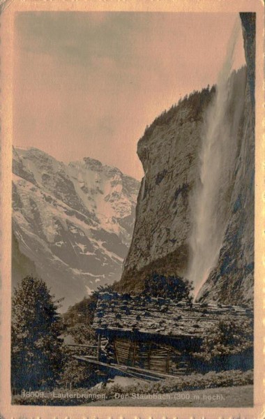 Staubbachfall, Lauterbrunnen Vorderseite