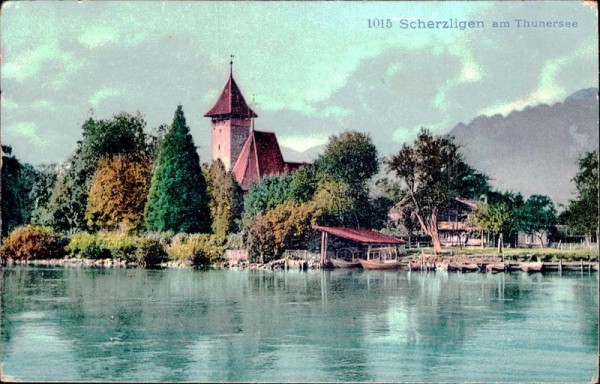 Scherzligen am Thunersee Vorderseite