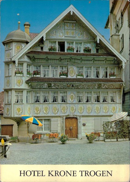 Trogen, Hotel Krone Vorderseite