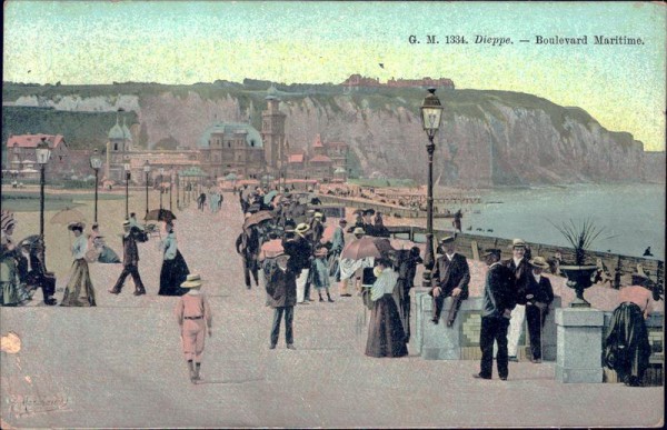 Dieppe - Boulevard Maritime Vorderseite