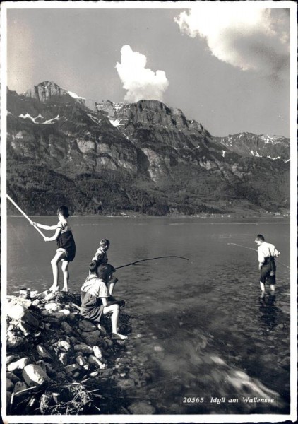 Idyll am Wallensee Vorderseite