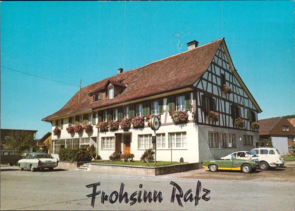 Rafz, Restaurant Frohsinn Vorderseite