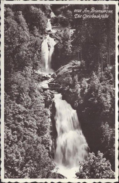 Am Brienzersee - Die Giessbachfälle Vorderseite