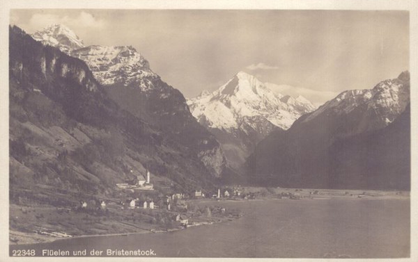 Flüelen und der Bristenstock