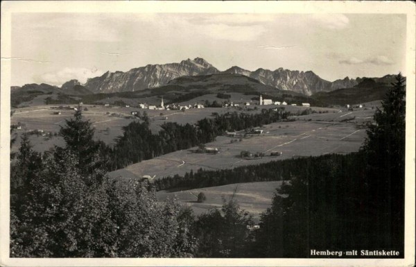 Hemberg mit Säntiskette Vorderseite