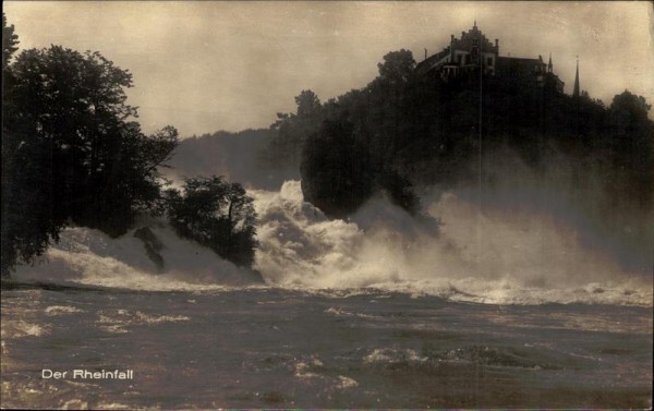 Der Rheinfall Vorderseite