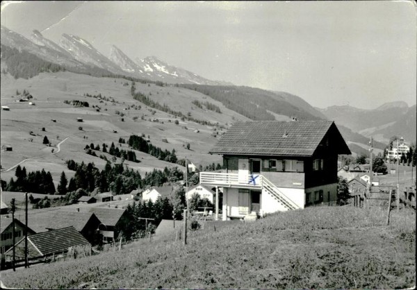 Wildhaus, Ferienhaus Zaunhüsli Vorderseite