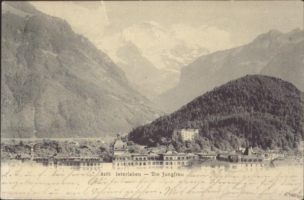 Interlaken - Die Jungfrau Vorderseite