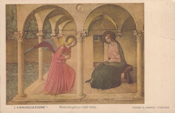 L'Annunciazione - Beato Angelico (1387-1455)