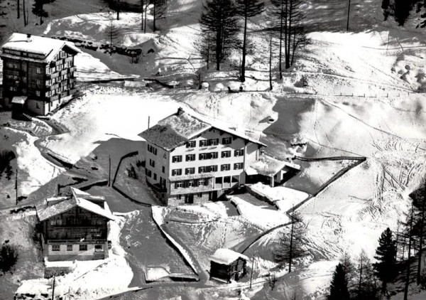 Jugendherberge S.J.H., Zermatt - Flugaufnahmen Vorderseite