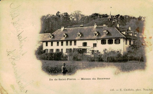 ile de Saint-Pierre, maison du Receveur Vorderseite