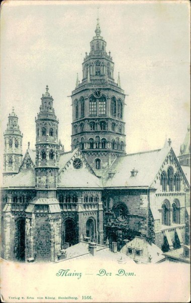 Mainz/Der Dom. Vorderseite