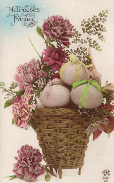 Heureuses Pâques Vorderseite