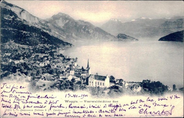 Weggis/Vierwaldstätter See Vorderseite