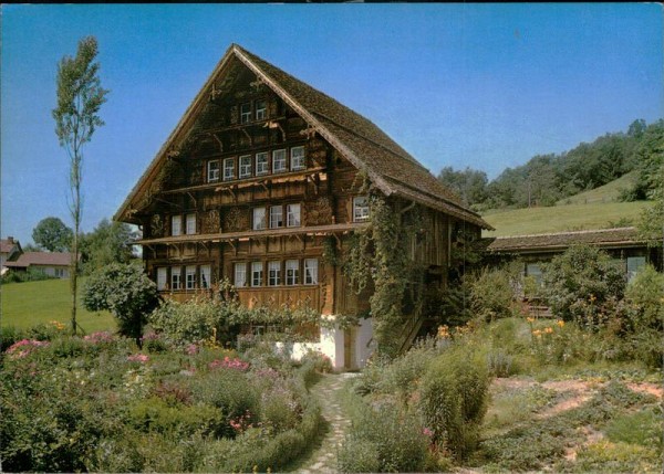 Toggenburger Haus Vorderseite