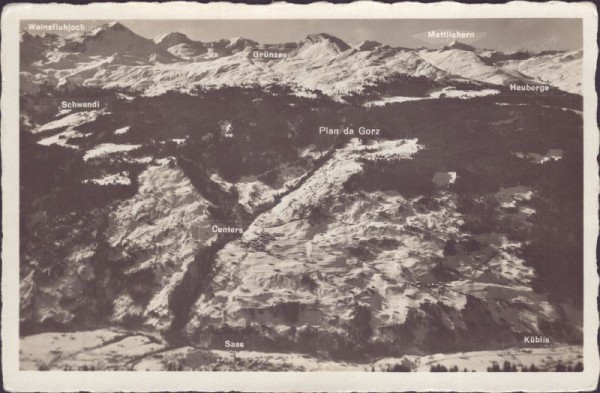 Abfahrtsroute Parsennfurka-Küblis