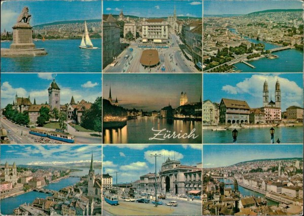 Zürich Altstadt Vorderseite