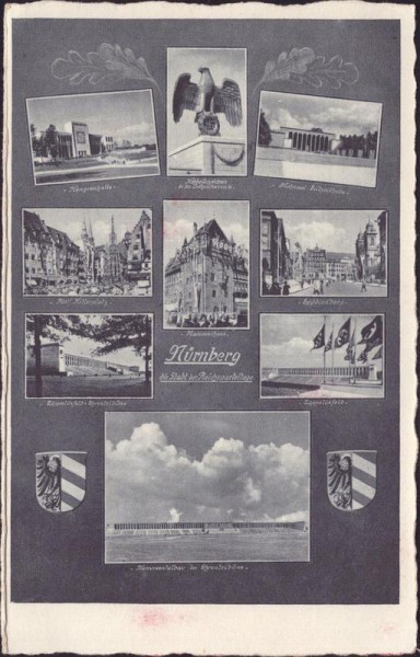 Nürnberg, Reichsparteitag 1938 Vorderseite