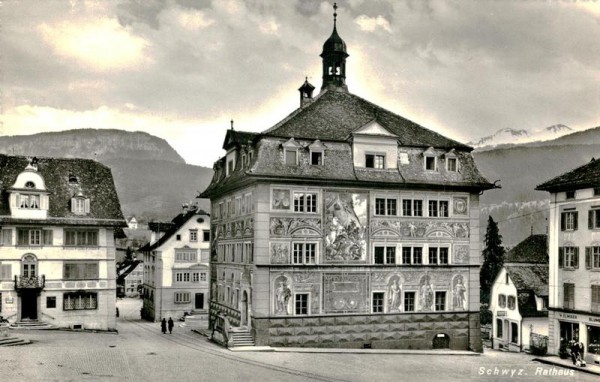 Schwyz, Rathaus Vorderseite
