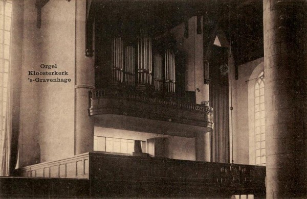 Gravenhage, Orgel Kloosterkerke Vorderseite