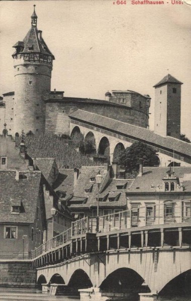 Schaffhausen - Munot. 1911 Vorderseite