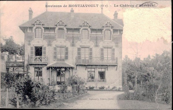 Environs de Montjavoult - Le Chateau d'Herouval Vorderseite