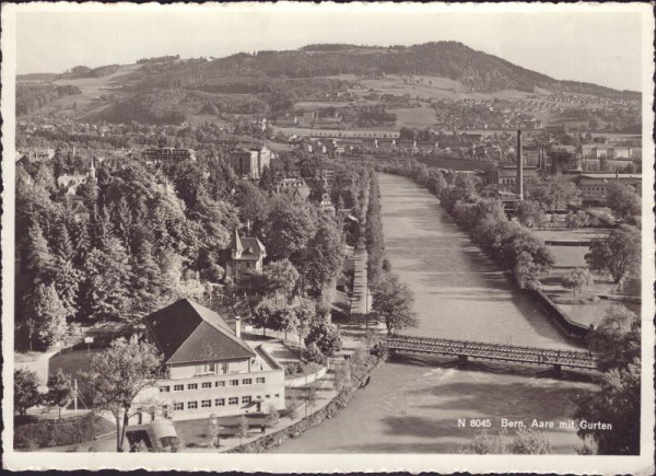 Bern - Aare mit Gurten