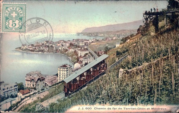Chemin de fer de Territet-Glion et Montreux Vorderseite