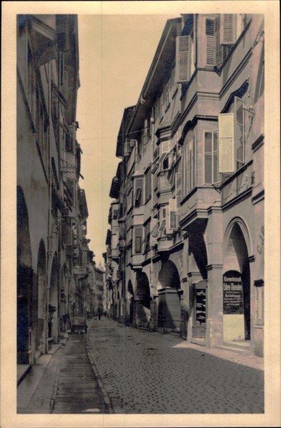 Bolzano, Via dei Portici Vorderseite