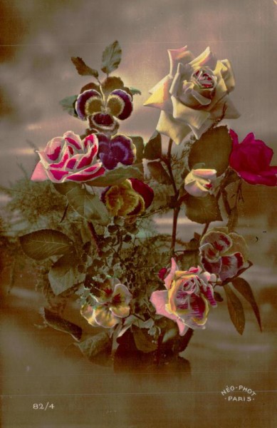 Blumenstraus Vorderseite