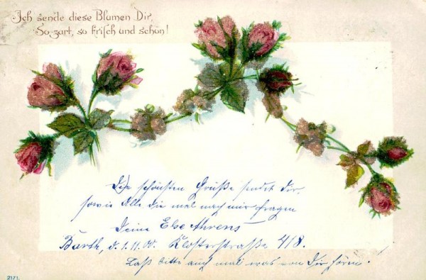 Blumenranke Vorderseite