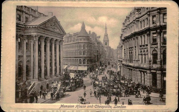 Manson House and Cheapside (London) Vorderseite