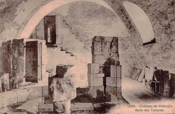Château de Valangin. Salle des Tortures Vorderseite