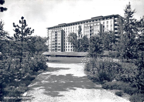 Winterthur, Kantonsspital Vorderseite