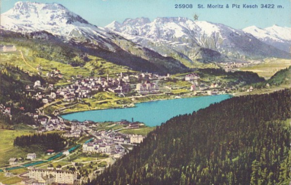 St. Moritz und Piz Kesch