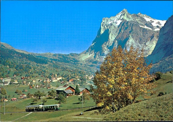 Grindelwald mit Wetterhorn Vorderseite